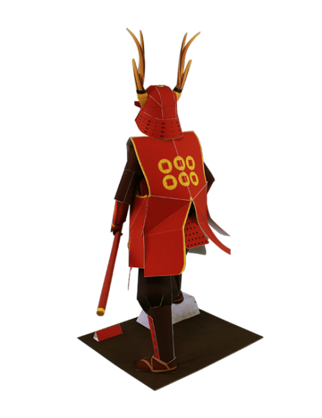 Papiermodell Samurai, Sanada